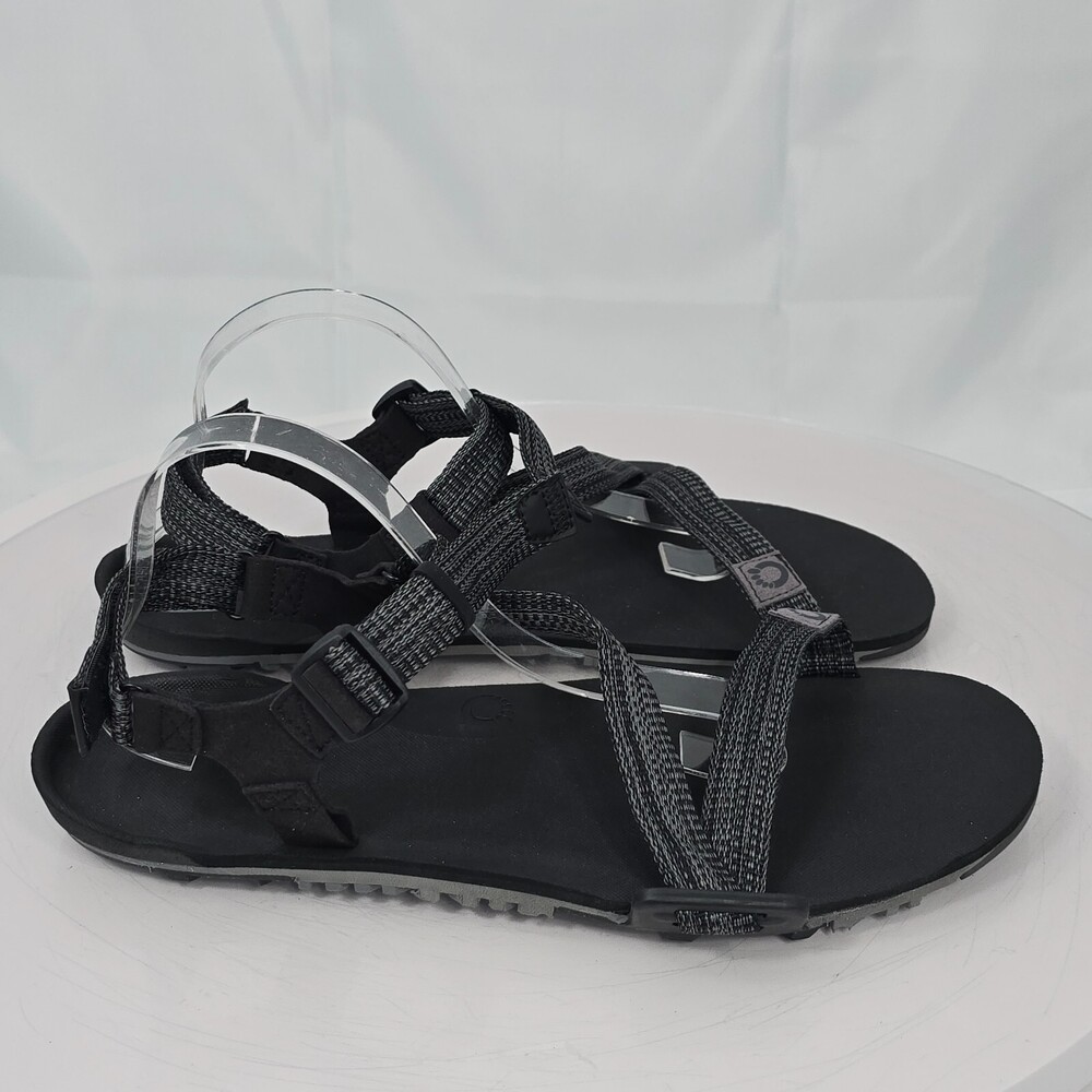 Xero Shoes Z-Trail EV Trek Black Barefoot Minimalist Hiking Sandals Men 13